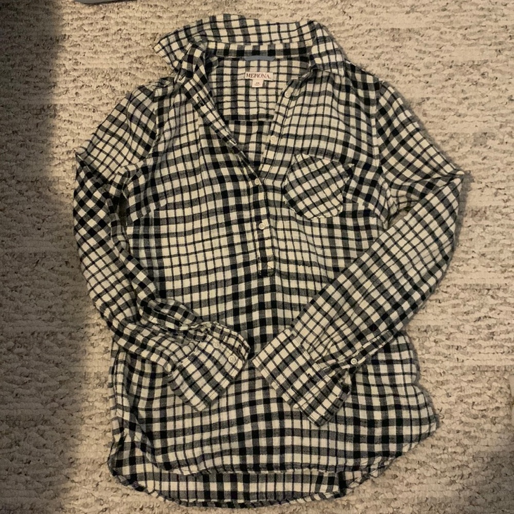 Black and White Flannel